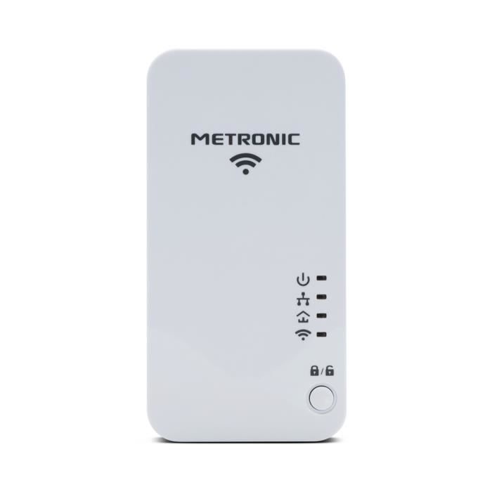 METRONIC - Prise intelligente connectée Wi-Fi 16A (pack de 2