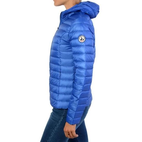 Doudoune Jott Just Over The Top Cloe Royale 103 Bleu Femme Doudoune matelassee Fermeture zippee Bleu Bleu Cdiscount Pret a Porter