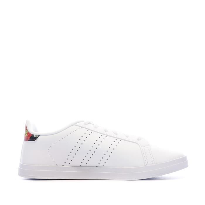 Chaussure blanche deals adidas femme