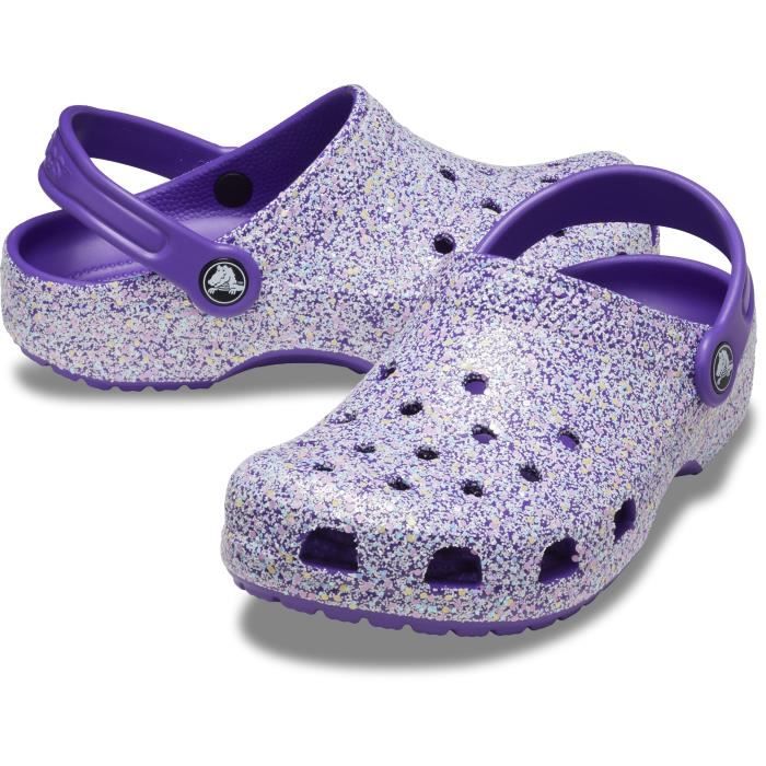 Neon purple crocs on sale