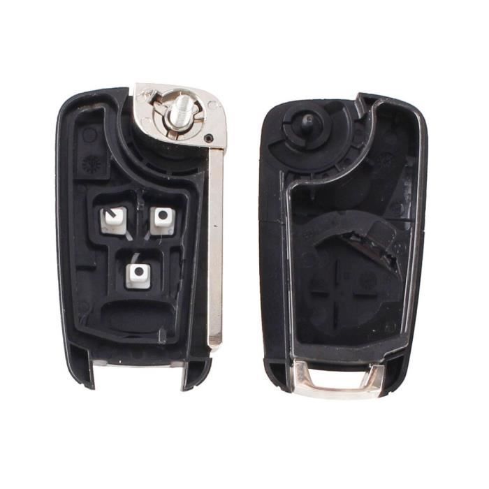 Coque De Clé De Voiture Compatible Opel Astra J Insignia Corsa Adam Meriva - Neuve Sous Blister