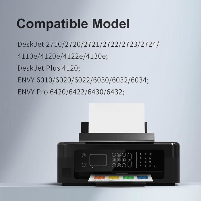 KNOWINK 305XXL Encre Compatible avec Cartouche HP 305 XL Noir et