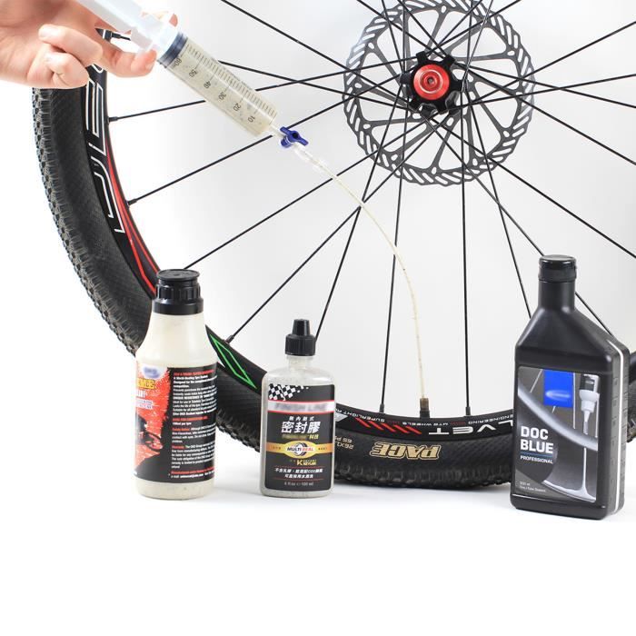 INJECTEUR DE MASTIC Tubeless pour VéLo et Outil de Retrait de Noyau de