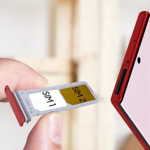 Tiroir Lecteur Carte SIM Et SD Pour Xiaomi Redmi Note 12 4G - Support Plateau Remplacement - Noir