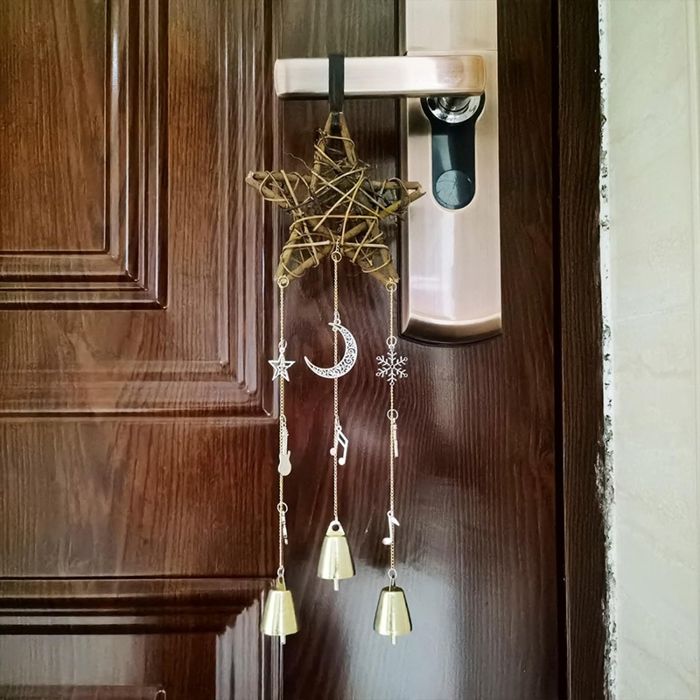 Ensemble De 2 Clochettes Dorées Sur Fond Transparent Isolé | PSD Premium