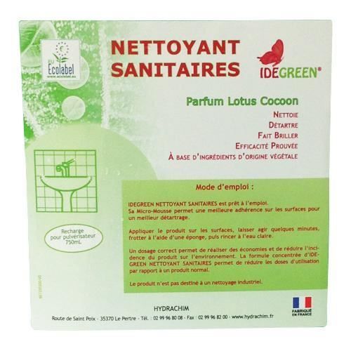 Nettoyant Vitre Et Surface Moderne Ecologique Idegreen Le Bidon De 750Ml
