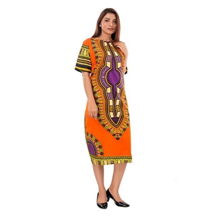 Robe imprimée africain best sale