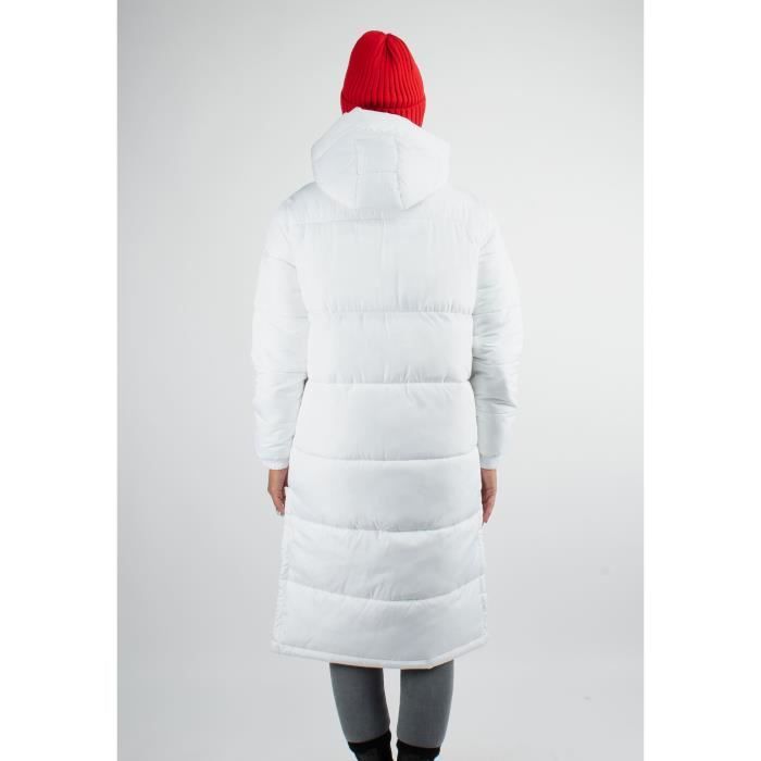 Doudoune femme longue blanche top