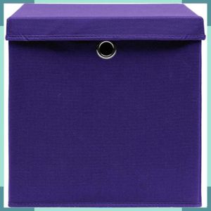 Boîte Verrouillable Avec Couvercle Boîte De Rangement En Tissu Organisateur Boîte Verrouillable Pour Vêtements Jouets