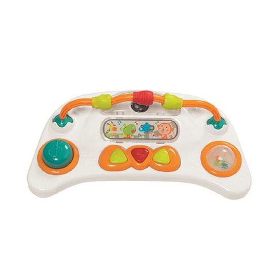 Trotteur Tin Tin Rose Musical 4 roues BREVI Cdiscount