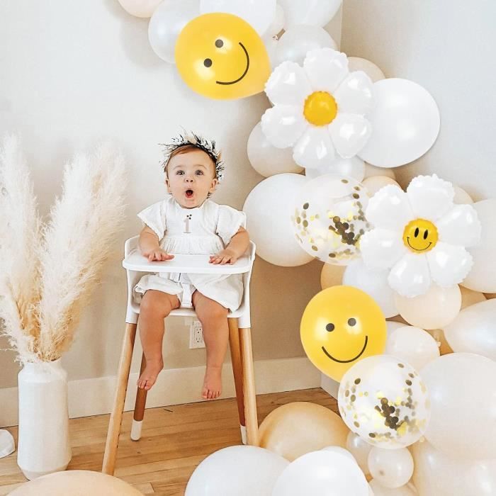Ballons Anniversaire D'Enfant, 44 Pièces Ballons Décoratifs D'Enfant, Cartoon Décorations Ballon