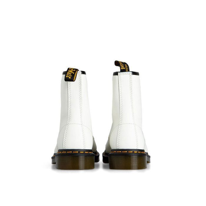 Bottine en cuir Dr. Martens Air Wair 1460 W pour femme Blanc