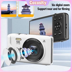 Appareil photo numérique 2,7 K Ultra HD Mini caméra 44 MP Écran LCD 2,8