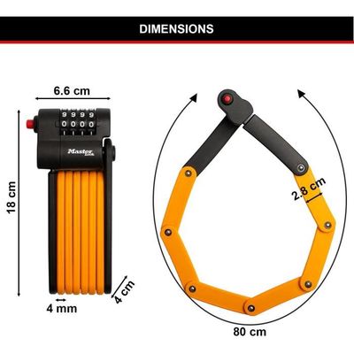 Antivol vélo chaine Abus Infinity Loop 1806/110