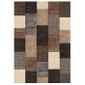 Belis Tapis De Salon 120x170 Cm Marron Beige Et Gris