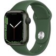 Apple Watch Series 7 GPS - 41mm - Boîtier Green Aluminium - Bracelet Clover Sport-0