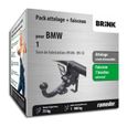 Attelage - BMW 1 - 03/07-12/11 - rotule démontable - Brink - Faisceau universel 7 broches-0