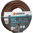 Tuyau d'arrosage Comfort FLEX - GARDENA - 15m - Ø13mm - Anti-nœud et indéformable - Garantie 20 ans-0