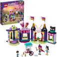 LEGO® 41687 Friends Les stands de la fête foraine magique, parc d’attraction, mini-poupées, cadeau pour enfant de 6 ans et plus-0