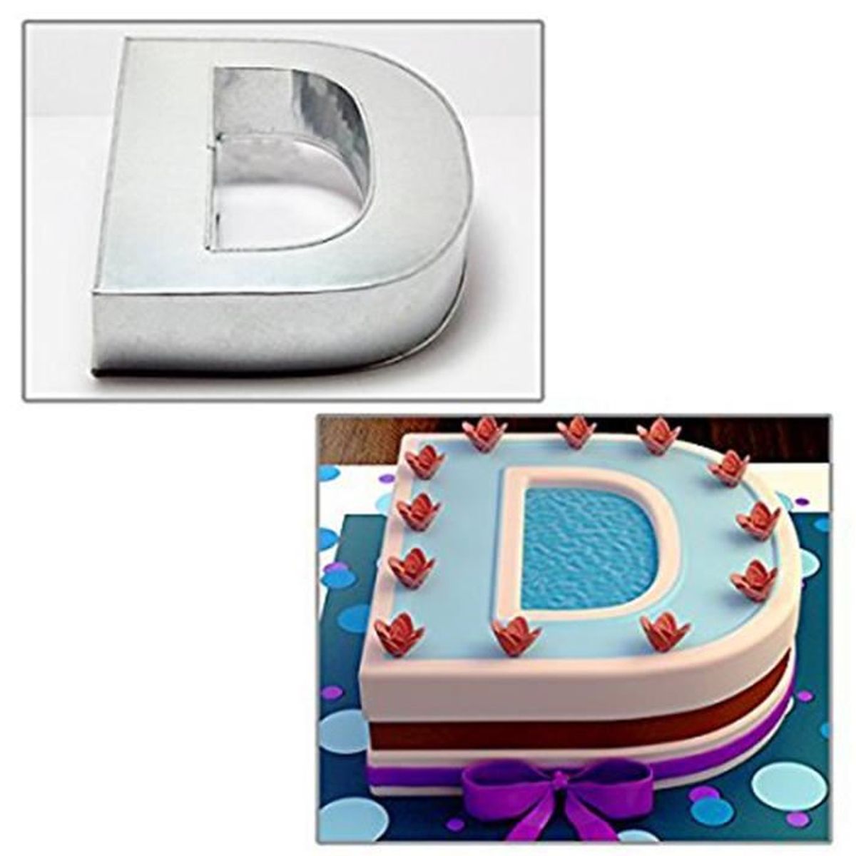 Eurotins 10 Alphabet D Anniversaire Mariage Anniversaire Gateau Etain Cdiscount Maison