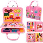 AQSACOKIYA Jouets Montessori pour Enfants de 1-4 Ans Motricité Fine et Activités de Voyage