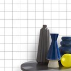 Papier peint Intissé - SUPERFRESCO EASY - Karo - Motif Géométrique - Blanc, Noir