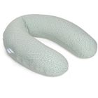 doomoo Coussin de Grossesse et Coussin d'Allaitement Buddy, Ultra Confort, Certifié Oeko-Tex, Cloudy Kaki