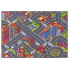 Tapis de Jeu Enfant 95x133cm, Big City - Tapis Circuit Voiture - Lavable - Antidérapant - Carpet Studio