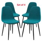 XJYDNCG Housse de Chaise Scandinave Housse Chaise Salle a Manger Housse de Chaise Extensible Jacquard(Vert,4PCS)