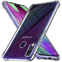 Coque pour Samsung Galaxy A40, Ultra Mince résistant aux Rayures Crystal Clear Silicone TPU Rubber Soft Skin Housse de Protection