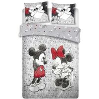 Parure de lit double Mickey et Minnie