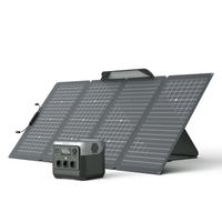 Générateur solaire EF ECOFLOW RIVER 2 Pro avec panneau solaire 220 W, batterie LiFePO4 768 Wh, 3 prises (CA) 300 W (max. de 1600 W)