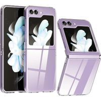 Coque pour samsung Galaxy Z FLIP 5 5G antichocs Transparent plastique hard case