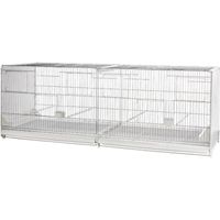 Cage D'élevage Oiseaux Pliable Et Démontable 120 Cm Livigno - 2gr