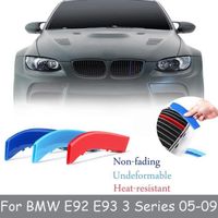 Ywei 3 couleur Clips Bande Strip Grille Avant Centre Pour BMW E92 E93 3 Série 05-09