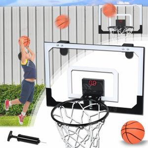 PANIER DE BASKET-BALL YRHOME Mini panier de basket - ball entraînement basket - ball mural Mini Planche avec panneau d'affichage enfants tennis pompe
