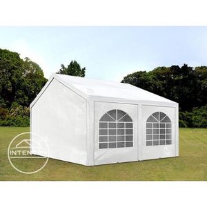TONNELLE - BARNUM Tente de réception TOOLPORT 3x5m en PVC blanc impe