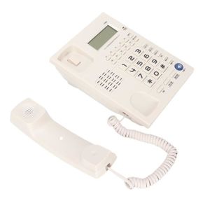 Téléphone fixe QID-téléphone standard filaire Téléphone Fixe, Tél