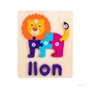 Universal - Puzzle 3D en bois taille A4 Puzzle pour adultes et enfants 10 +  (Lion 21x30cm A4) - Animaux - Rue du Commerce