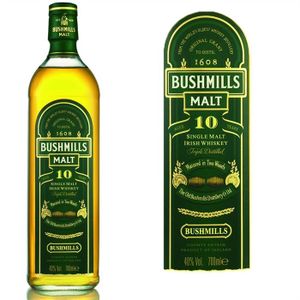 WHISKY BOURBON SCOTCH Bushmills Malt 10 ans - Single Malt Irish Whiskey 