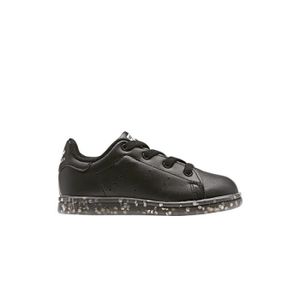 BASKET Baskets - ADIDAS - STAN SMITH EL I - Cuir - Lacets - Noir