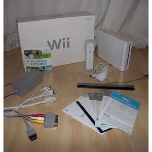 CONSOLE WII Console Wii Nintendo blanche + Wii sport+ 1 manette officiel et son nunchuck