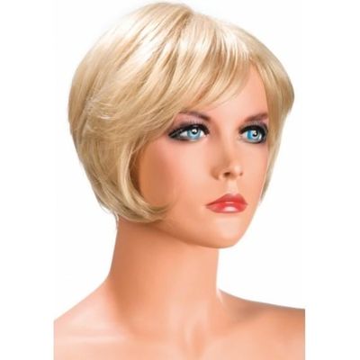 Postiche Queue De Cheval Bouclée 40cm - Blond Méché Très Clair - Synthétique - Pour Femme