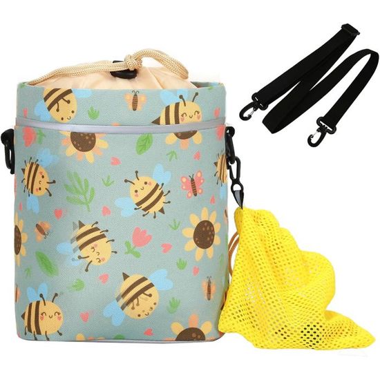 Sacoche De Guidon Enfant - Panier Vélo Avant Pour Tout-Petits, Tricycle Et Scooter