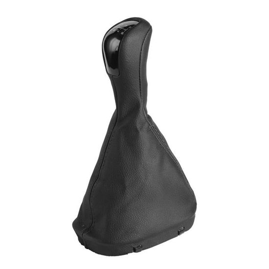 Bouton De Levier De Vitesse En Cuir Pour Mercedes Classe C W203/W204 - 6 Vitesses - Neuf - Compatible Universel
