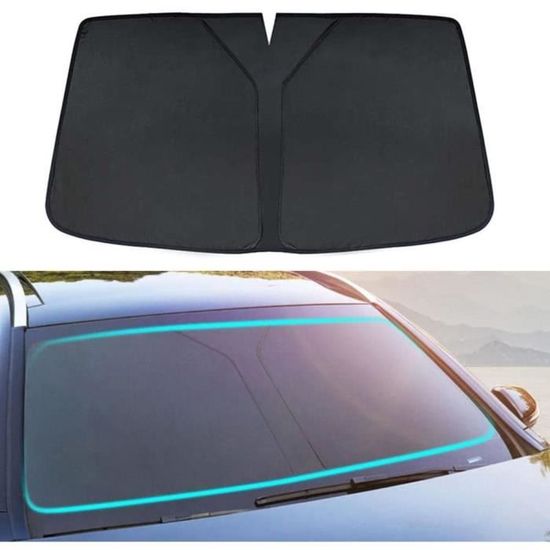 WEIPIN - Pare-soleil Avant Pour Citroën C3 Aircross 2017-2024 - Protection UV Et Refroidissement - Sur-mesure