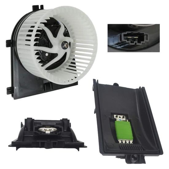 Pulseur D'air Habitacle + Résistance Chauffage BMW Série 1/3/X1/X3/Z4... - Neuf - 2 Ans Garantie