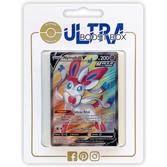 Noctali V SWSH203 Poing Final - Ultraboost X Epée Et Bouclier 9 Stars