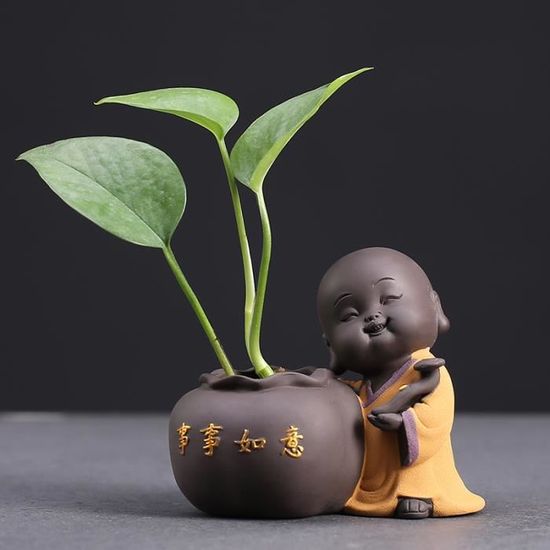 Figurine bouddha 10cm Little Messenger modèle Compassion - ID'KDO Figurine bouddha 10cm Little Messenger modèle Compassion - ID'KDO