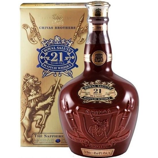 Whisky Chivas Royal Salute 21 ans Collector Coffret 70cl